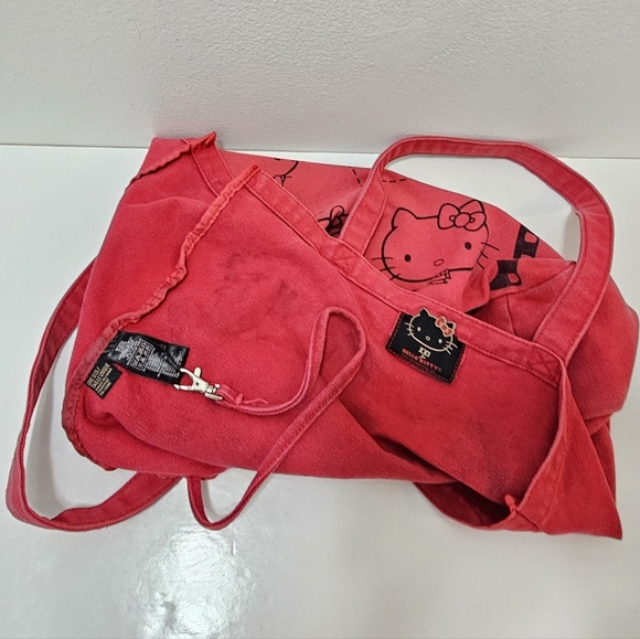 Hello Kitty Red Canvas Tote Bag - Picture 3 of 11